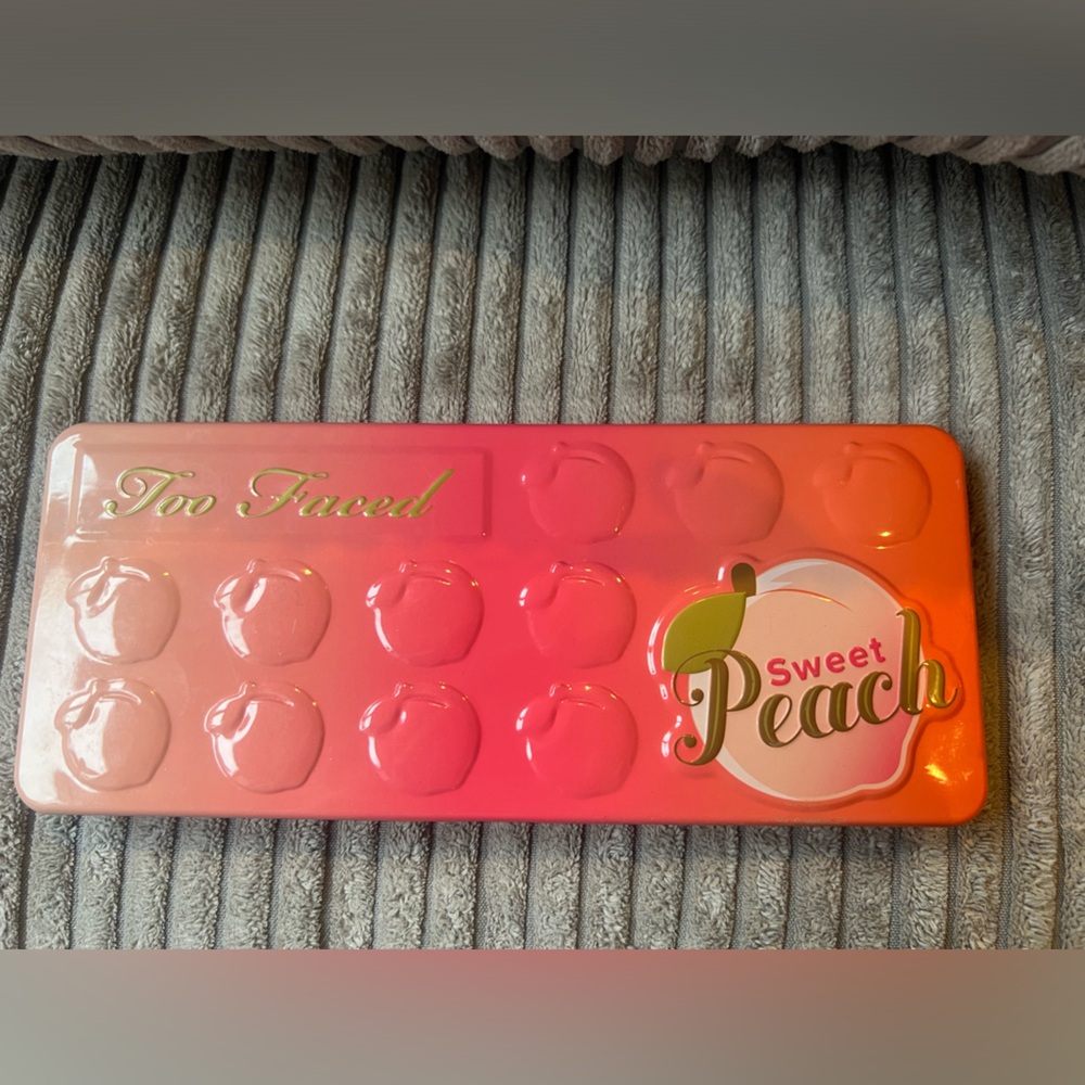 Too Faced Eyeshadow Palettes Bundle Peach and PB&J